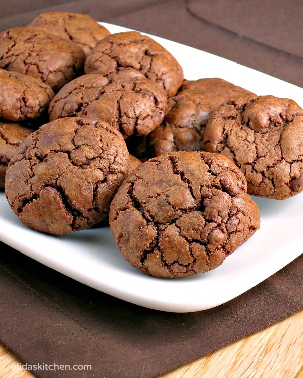 mocha truffle cookies